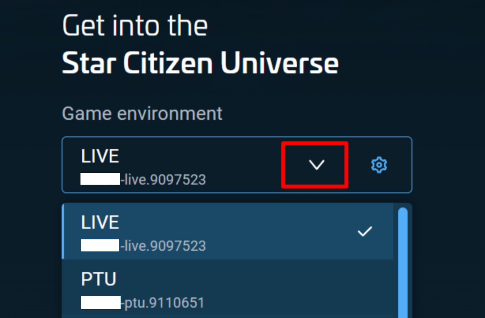 Star Citizen indítása